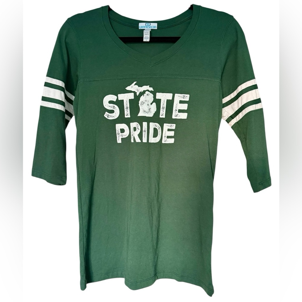 Michigan State University Livnfresh Tee